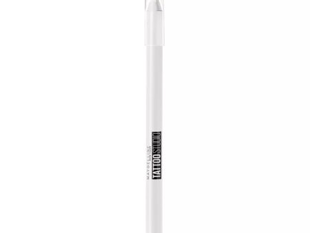 MAYBELLINE - TattooStudio Sharpenable Gel Pencil Eyeliner Polished White - 0.04 oz (1.1 g) For Discount