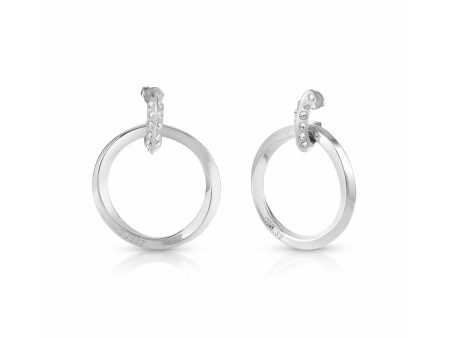 Ladies  Earrings Guess JUBE01488JWRHT-U 4 cm For Discount