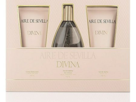 Women s Perfume Set Divina Aire Sevilla 3 Pieces (3 pcs) Online Sale