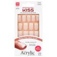 KISS - Salon Acrylic Natural Nails Euphoria - 1 Pack Online Sale