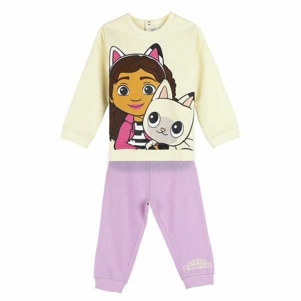 Baby s Tracksuit Gabby s Dollhouse Purple Supply