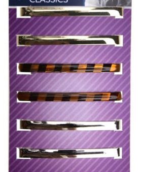 GOODY - Classics Barrette Stay Tight Patterned - 8 Count Online Sale