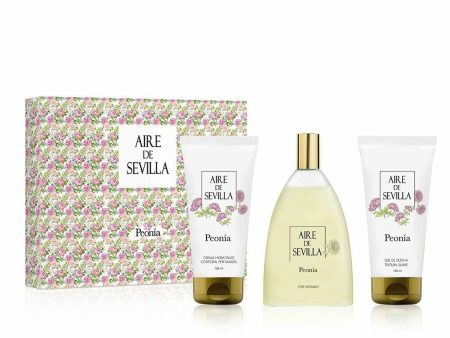 Women s Perfume Set Aire Sevilla Aire de Sevilla Peonía 3 Pieces (3 pcs) For Cheap