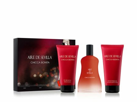 Women s Perfume Set Aire Sevilla Chicca Bonita 3 Pieces Online now