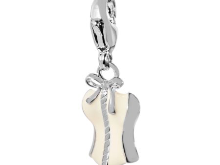 Woman s charm link Ti Sento 8171SI White (2 cm) For Cheap