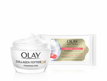 Women s Cosmetics Set Olay Regenerist Collagen Peptide24 2 Pieces Supply