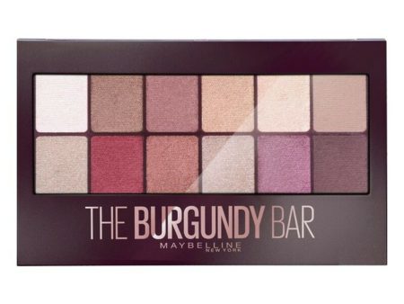 Eye Shadow Palette The Burgundy Bar Maybelline (9,6 g) For Sale