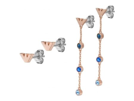 Ladies  Earrings Emporio Armani EGS3013SET Online Sale