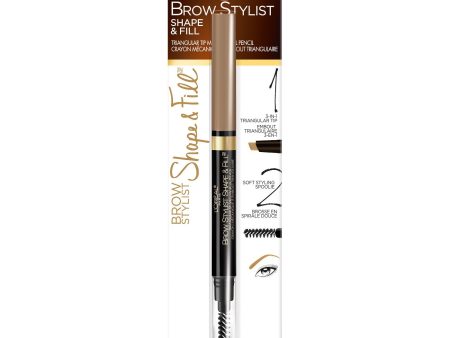 L OREAL - Brow Stylist Shape & Fill Mechanical Pencil Blonde - 0.008 oz (250 mg) Online