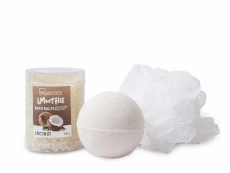 Bath Set IDC Institute Smoothie Coconut 3 Pieces Online now