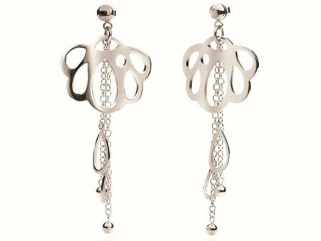 Ladies  Earrings Folli Follie 4E0F024 3 cm Discount