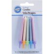 WILTON - Pearlized Candles Multicolor 2.5-Inch - 10 Candles Hot on Sale