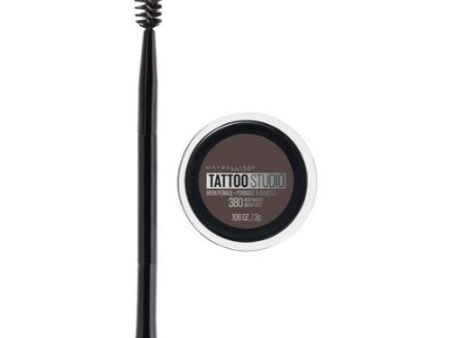 MAYBELLINE - TattooStudio Brow Pomade Eyebrow Makeup Deep Brown - 0.106 oz (3 g) For Cheap