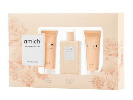 Women s Perfume Set Amichi Intense Bouquet 3 Pieces Supply