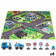 Play mat Speed & Go Accessories Cars Road Cloth Plastic (6 Units) Online Sale