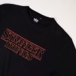 Child s Short Sleeve T-Shirt Stranger Things Black on Sale