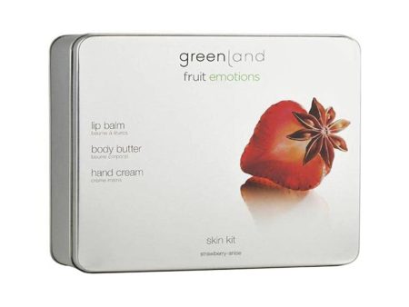 Cosmetic Set Greenland Strawberry Anisette 3 Pieces Sale