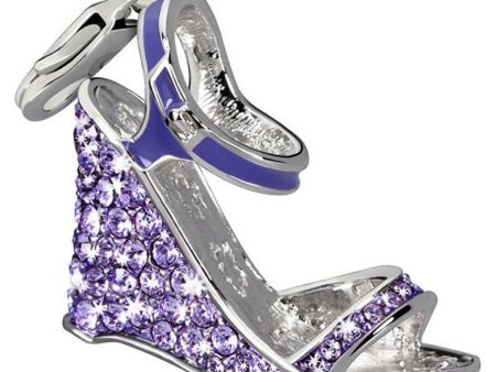 Woman s charm link Glamour GS2-19 | Purple (4 cm) For Discount