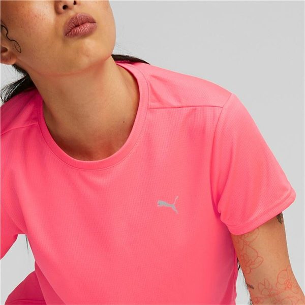 Women’s Short Sleeve T-Shirt Puma Favourite Pink For Discount