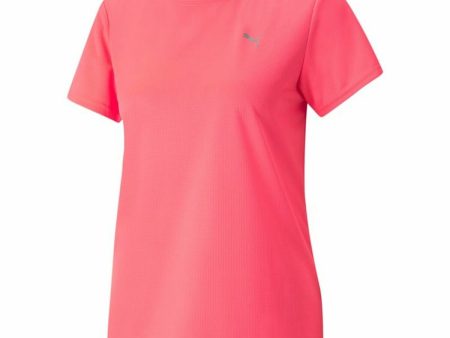 Women’s Short Sleeve T-Shirt Puma Favourite Pink For Discount