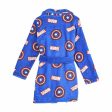 Children s Dressing Gown Marvel 30 1 30 Blue For Discount