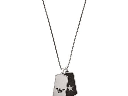 Men s Necklace Emporio Armani EGS2675040 Online Sale