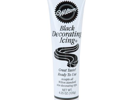 WILTON - Black Decorating Icing Tube - 4.25 oz. (120 g) Online now