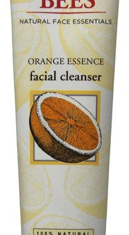 BURT S BEES - Orange Essence Facial Cleanser - 4.3 oz. (120 ml) For Discount