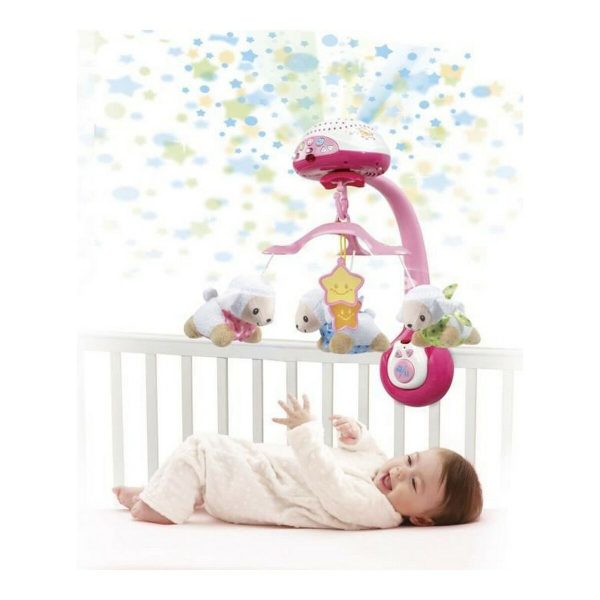 Baby toy Vtech Baby Sheep Count Pink Plastic Baby Crib For Discount