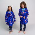 Children s Dressing Gown Marvel 30 1 30 Blue For Discount