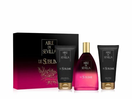 Women s Perfume Set Aire Sevilla Le Sublime EDT 3 Pieces For Cheap