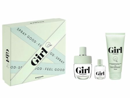 Women s Perfume Set Rochas Girl 3 Pieces For Cheap