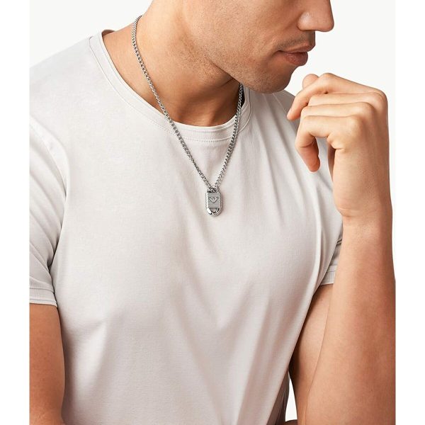 Men s Necklace Emporio Armani EGS2904040 For Sale