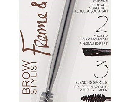 L OREAL - Brow Stylist Frame & Set Warm Brunette - 0.08 oz (2.3 g) on Sale