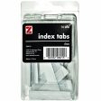 ADVANTUS - Self Adhesive Index Tabs with Inserts Clear - 16 Tabs Online