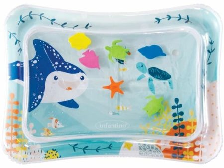 Inflatable Water Play Mat for Babies Infantino Multicolour Ocean Fashion