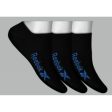 Ankle Sports Socks Reebok  FUNDATION LOW CUT R 0253 Black Fashion