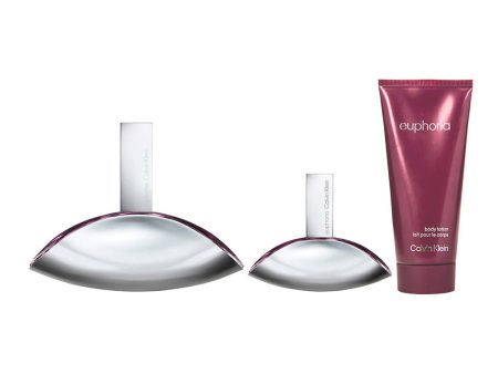 Women s Perfume Set Calvin Klein Euphoria EDP Euphoria 3 Pieces Online