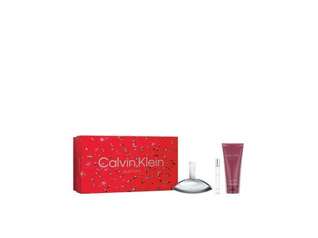 Women s Perfume Set Calvin Klein EDP 3 Pieces Discount