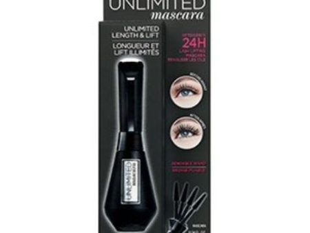 L OREAL - Unlimited Lash Lifting and Lengthening Washable Mascara Black Brown - 0.24 fl oz (7.0 ml) Discount