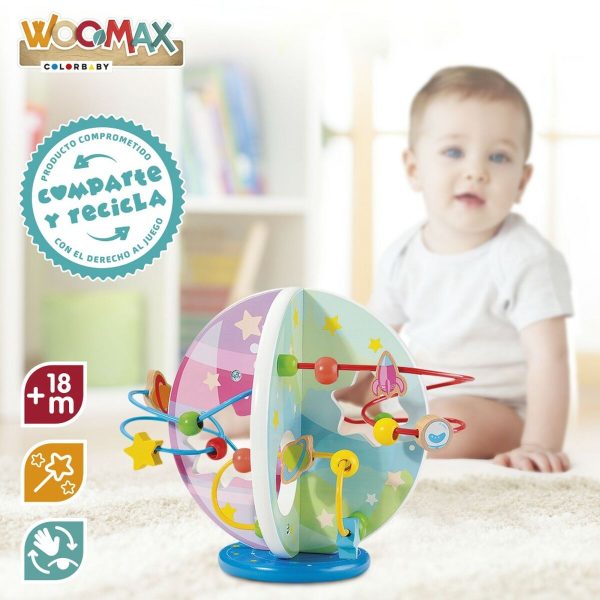 Activity centre Woomax 2 Units 25,5 x 20,5 x 20 cm Online Hot Sale