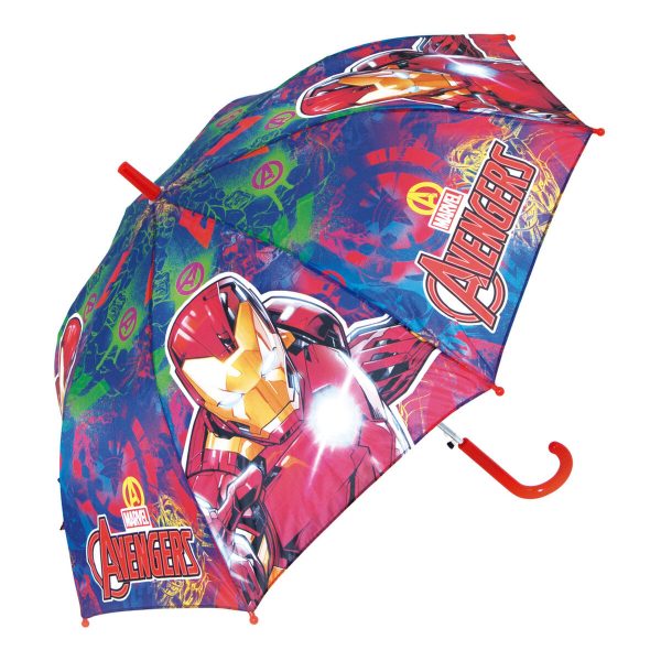 Automatic Umbrella The Avengers Infinity Red Black (Ø 84 cm) Online Hot Sale