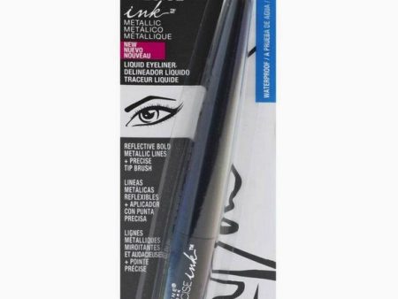 MAYBELLINE - Master Precise Ink Metallic Liquid Eyeliner, Black Comet - 0.06 fl oz (1.7 ml) Supply