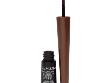 REVLON - ColorStay Skinny Liquid Liner 303 Mahogany Flame - 0.08 fl. oz. (2.5 ml) Online