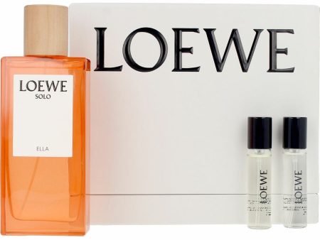 Women s Perfume Set Loewe Solo Ella 3 Pieces For Sale