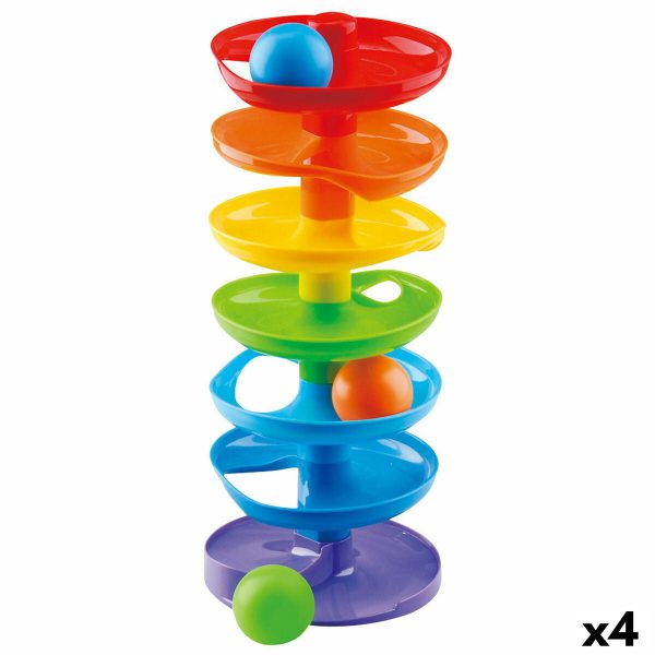 Activity Spiral PlayGo Rainbow 4 Units 15 x 37 x 15,5 cm Sale