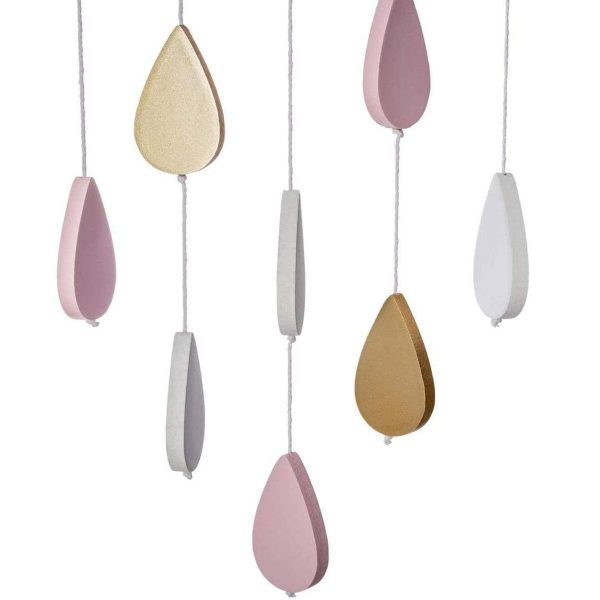 Cot Mobile Atmosphera Clouds Pink MDF Wood Online now