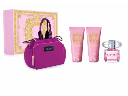 Women s Perfume Set Versace 4 Pieces Hot on Sale