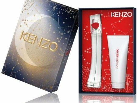 Women s Perfume Set Kenzo Flower by Kenzo 2 Pieces Supply