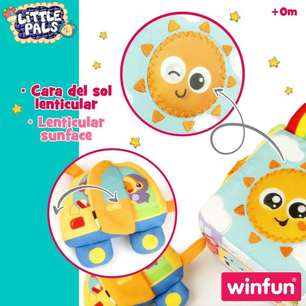 Cot Mobile Winfun Cloth Plastic 11,5 x 11,5 x 11,5 cm (6 Units) Supply